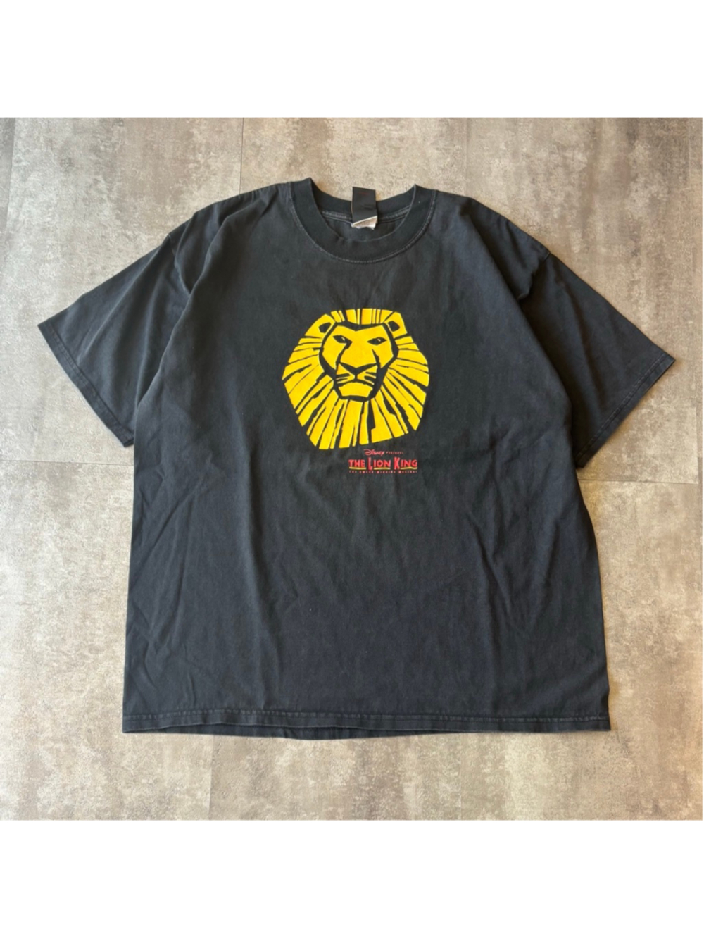 Vintage Disney Lion King Musical Shirt Mens XL Made in USA